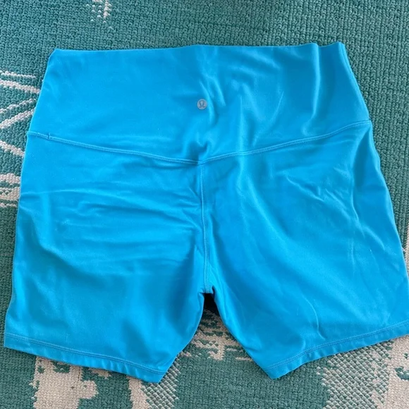 Lululemon Athletica Vibrant Blue Athletic Shorts - Picture 2 of 4